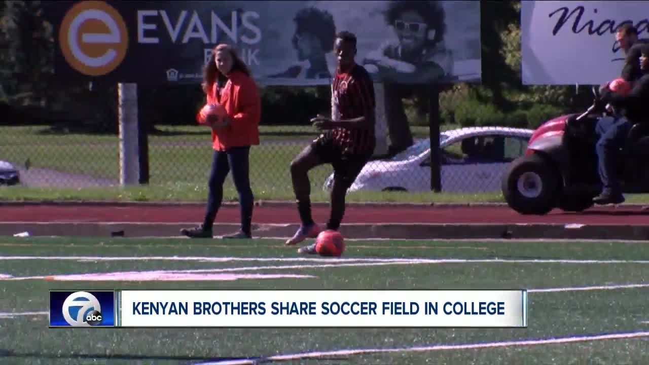 Kenyan brothers overcome upbringing to share college soccer field at Buffalo State
