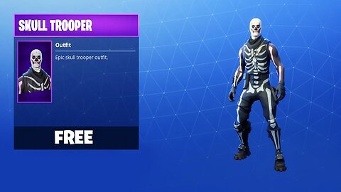 NEW FORTNITE UPDATE OUT NOW! NEW "SKULL TROOPER" FREE SKIN IN FORTNITE! (FORTNITE BATTLE ROYALE)