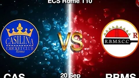 Roma Bangla Morning Sun vs Casilina || 51TH Match ECS Italy Rome 2023 Live Score Stream Updates