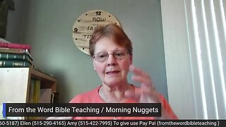 From the Word Bible Teaching / Morning Nuggets (5/3/23)