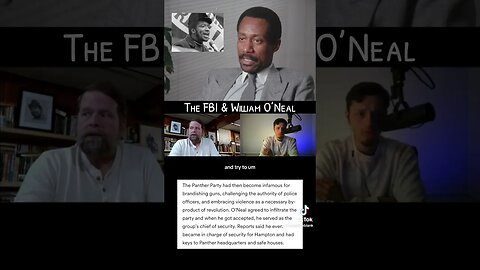 William O’Neal & The FBI (Fred Hampton)