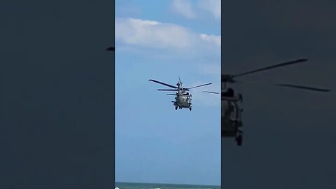 Military Chopper 🚁 Buzzed me like Apocalypse Now! Wonder Why? 👽🤔 #shorts