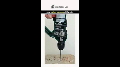 drilling by hammer drill
