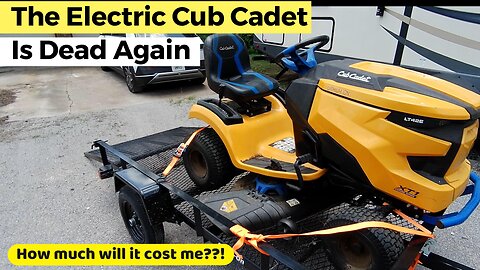 Our Electric Cub Cadet is down! How much is it going to cost 😫