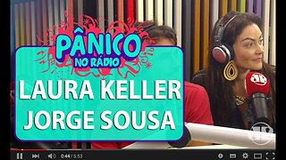 Laura Keller e Jorge Sousa falam sobre vídeo picante vazado | Pânico