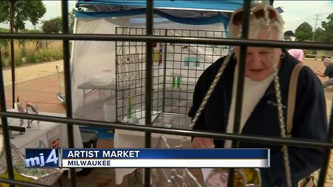 Artist Market on the South Side of Milwaukee