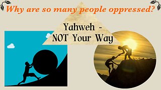 Why are so many people oppressed? / WWY L62