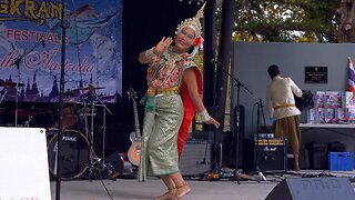 Thai Traditional Dance Spectacular Songkran in Hyde Park Perth Australia