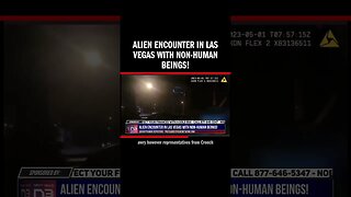 Alien Encounter in Las Vegas with Non-Human Beings!