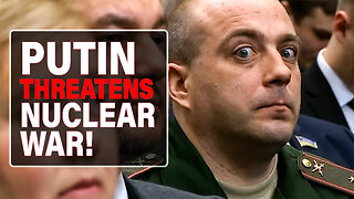 Putin threatens NUCLEAR WAR (again!) #ww3 #russia #nato