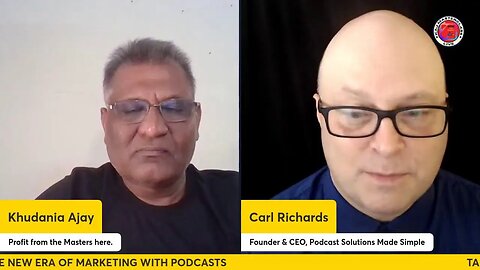 LIVE: Carl Richards, Founder & CEO of Podcast Solutions Made Simple