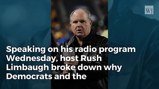 Rush Limbaugh Democrats’ Response To Trump Soto Revealed Ugly Truth About Them