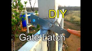 DIY Gate Latch - for my garden fence