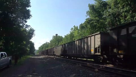 Empty Coal headed west.