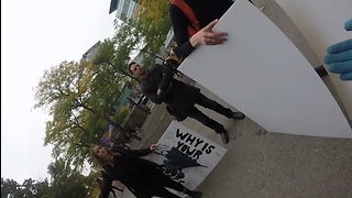 Violence Escalates, Another Pro-Life Woman Physically Attacked After Engaging in Civil Debate