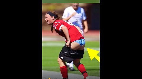 🤣🤣 Crazy Moments In Woman's 😂 Football 😂 #shorts #funny #moments
