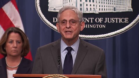 Attorney General Merrick Garland announces criminal cases against a 'nation-state'