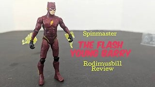 Spinmaster DC The Flash Movie Young Barry Figure (the real one this time)! - Rodimusbill Review