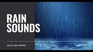 Rain Sounds & Relaxing Music for Sleep soft rain