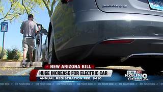 Arizona bill would raise registration fees for electric car owners