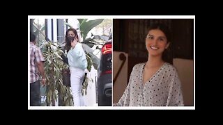 Tara Sutaria snapped at a dubbing studio & Yami Gautam at Maddock Films office 