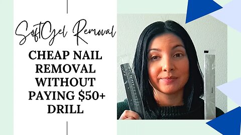 Crazy Cheap! Softgel Nail Removal Without Paying $50+ On A New Drill!