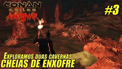 Onde encontrar enxofre de maneira fácil no início de gameplay - Conan Exiles: Age Of War