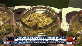 Marijuana measures on the March ballot