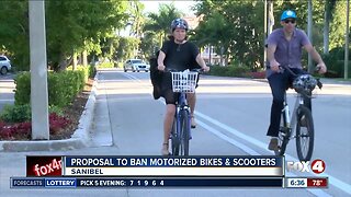 Sanibel to discuss ban on motorized scooters and bikes