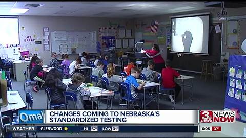 NE changing standardized test