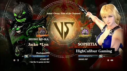 SoulCalibur VI: Sophitia vs. Seong Mi-na