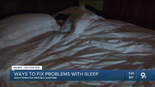 Solutions for trouble sleeping