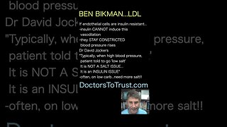 BEN BIKMAN insulin resistance stops blood vessel expansion throughout body