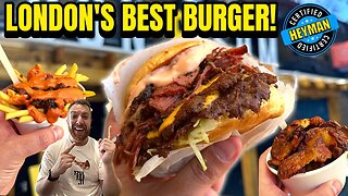 London's BEST Burger + MASSIVE Surprise l & Testing A Content Creators Food! Exclusive New Item