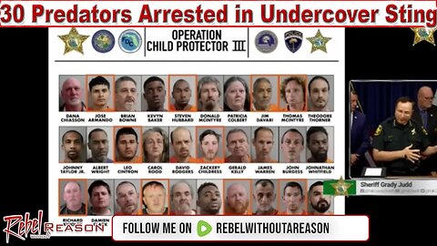 30 Predators arrested in Undercover Sting