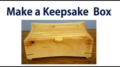 How to Make a Wooden Jewelry Box / Keepsake Box