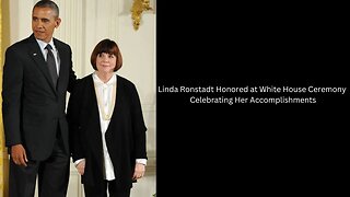 Linda Ronstadt Honored at White House Ceremony - Celebrating Her Accomplishments #shorts #music