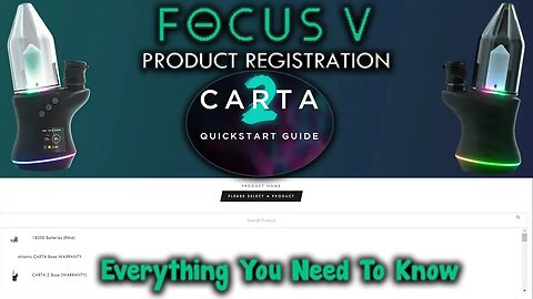 Focus V Carta 2 Product Registration & Manufacturing Warranty Tutorial! EVERYTHING YOU NEED TO KNOW