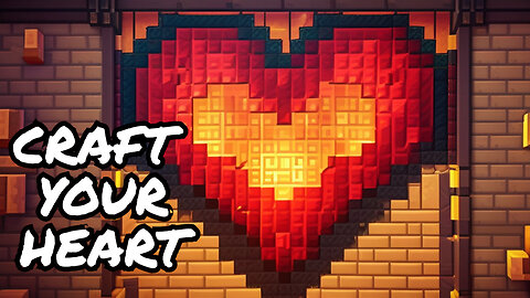 How To Make A Double Heart Banner In Minecraft