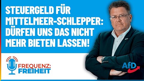 Steuergeld für Schleuser-Schiffe? Wir dürfen uns das nicht mehr bieten lassen!🙈