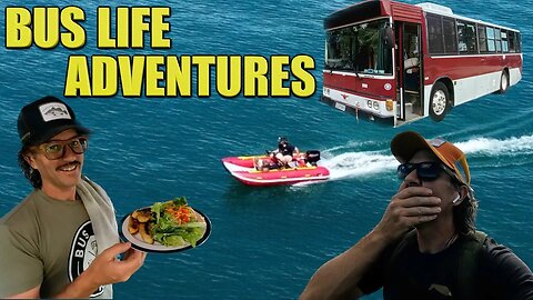Allergic sting miles from anywhere, Boat in a box, RV Life | Bus Life NZ | S2:E40