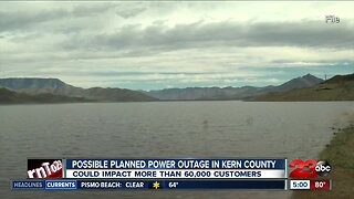 Possible planned power outage in Kern County