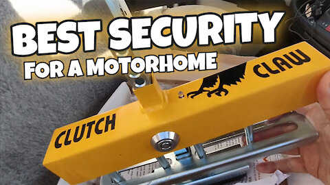 BEST SECURITY for a Motorhome 🔐🗝️ #fulltimemotorhome #motorhomesecurity #clutchclaw