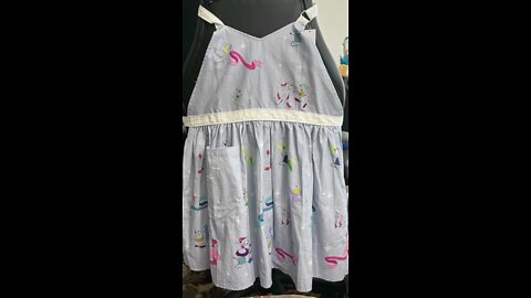 Disney Parks Cinderella Mice Adult Size Chef Apron #shorts