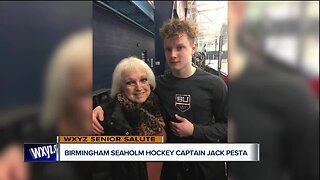 WXYZ Senior Salute: Birmingham Unified hockey captain Jack Pesta