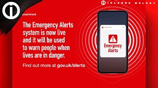 EMERGANCY ALERT System Launched On UK Phones … Whats REALLY behind it.