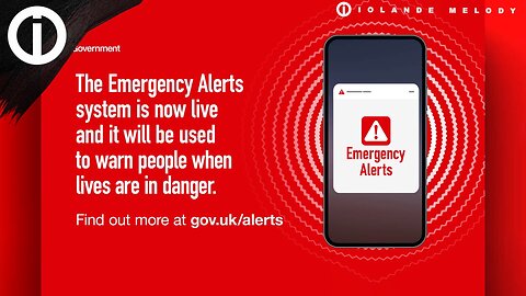 EMERGANCY ALERT System Launched On UK Phones … Whats REALLY behind it.