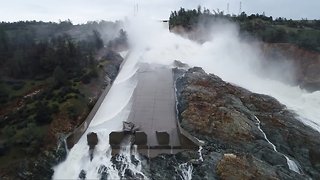 Heavy Rains Might Test The Partially Repaired Oroville Dam Spillway