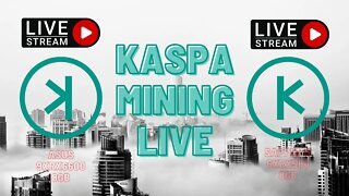 KASPA (KAS) LIVE Mining! #crypto #kaspa #mining