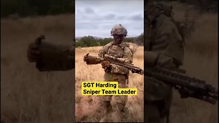 Sniper Team Leader • SGT Harding #shorts #usarmy #sniper @LawAndCrimeNews